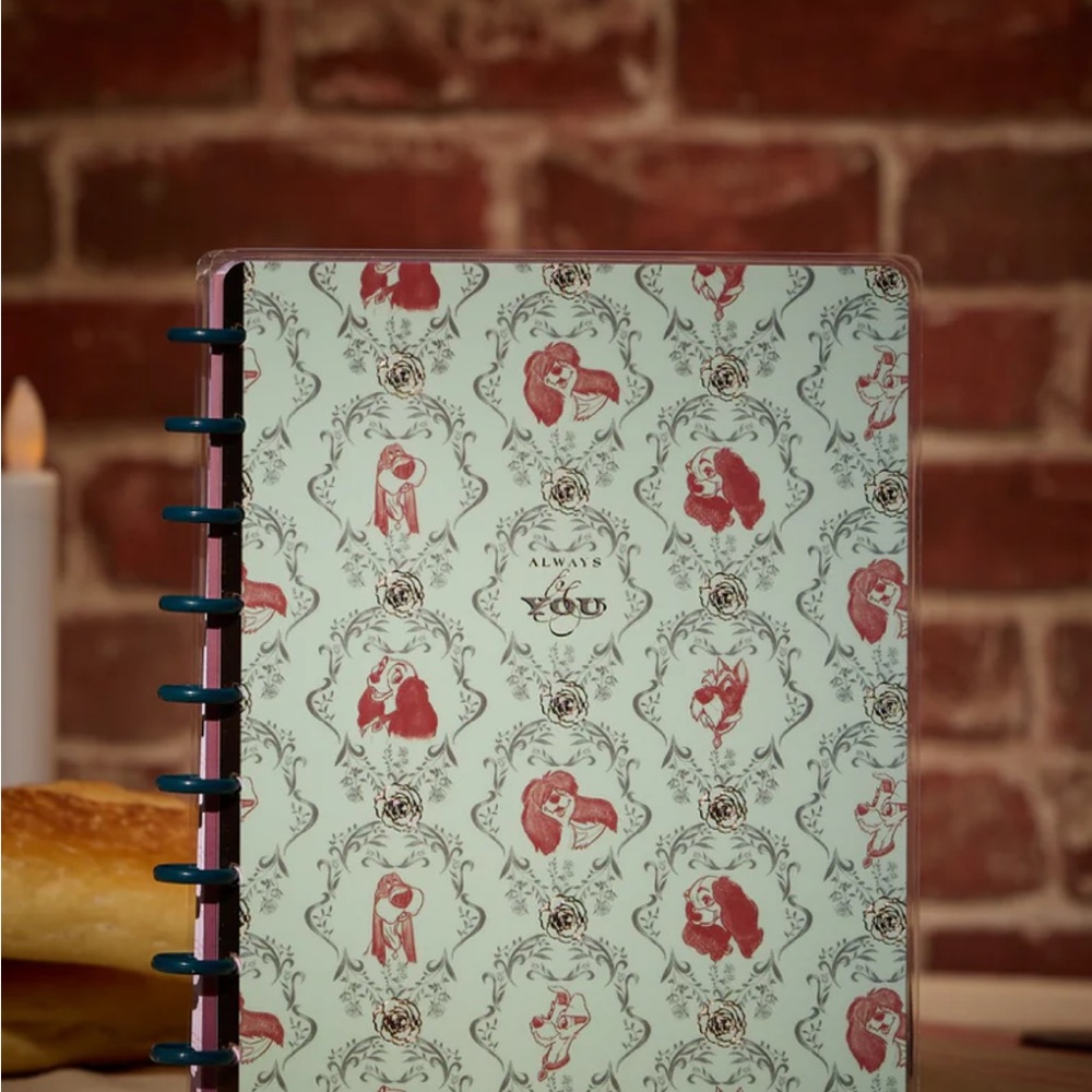 Happy Planner Disney Lady & The Tramp Notebook